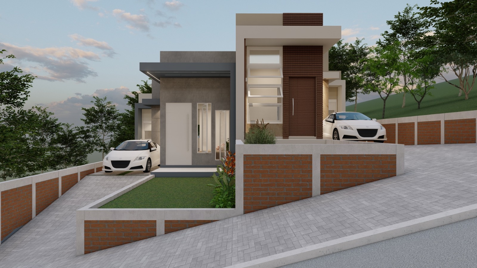 Casa nova em construção