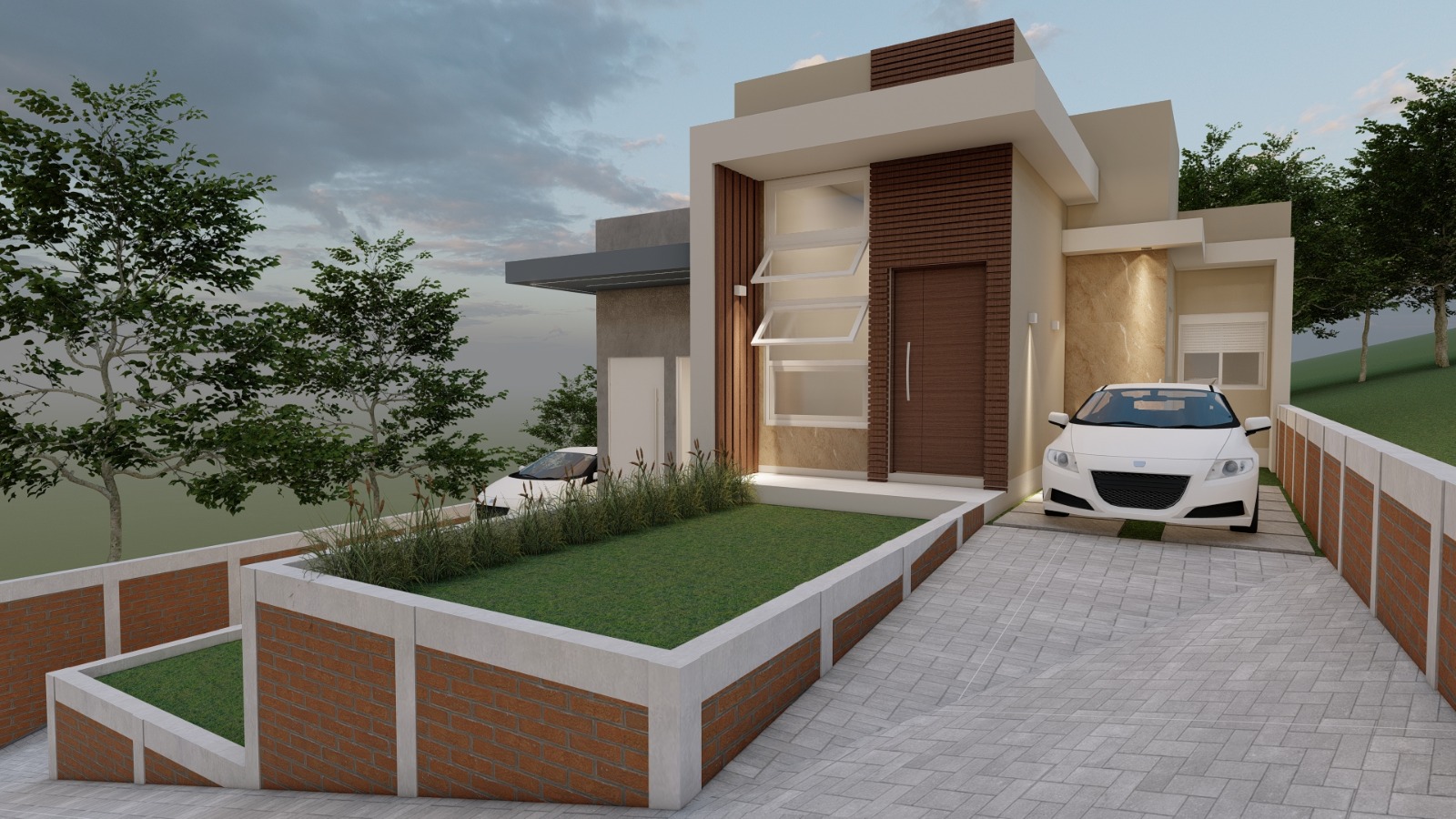 Casa nova em construção